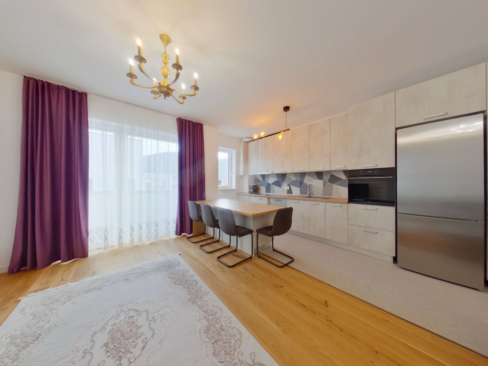 Închiriere apartament 2 camere mobilat și utilat, strada Mihai Viteazul 