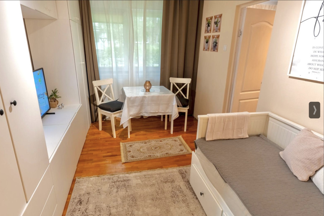 Apartament deosebit cu 2 camere în Dambu, parter, de vânzare