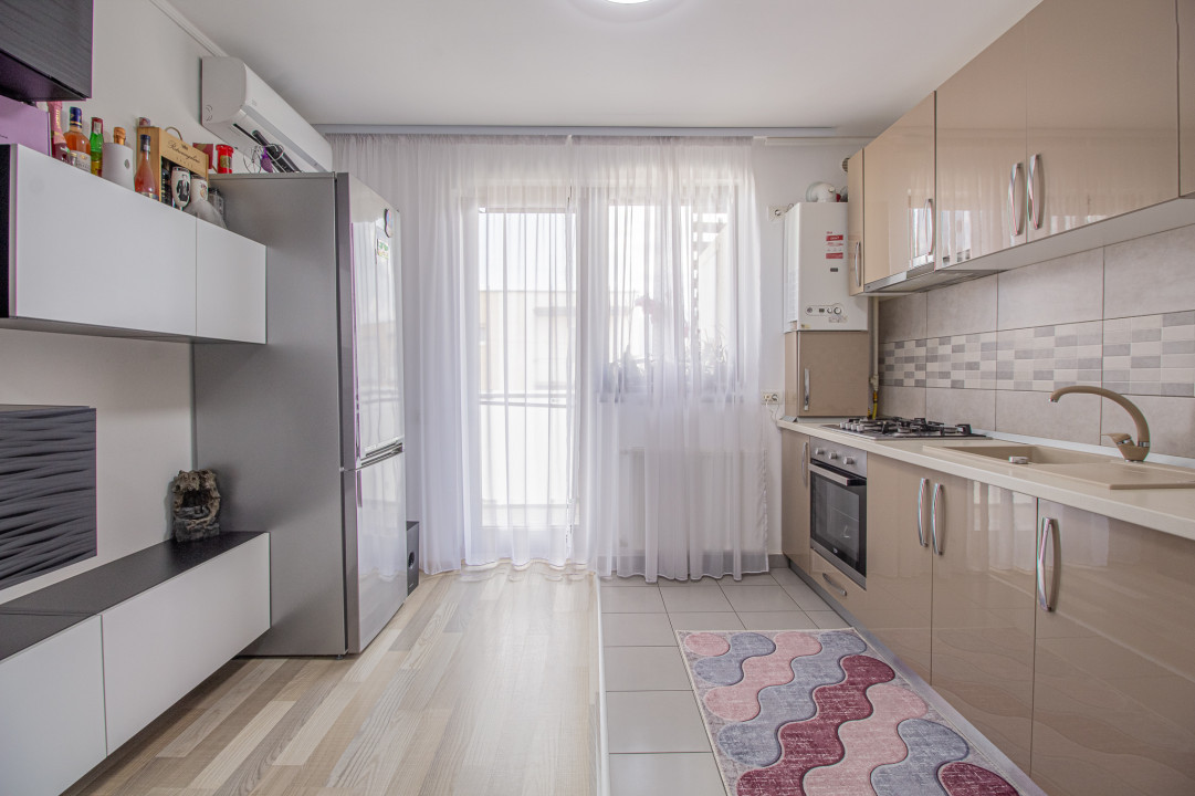 Apartament modern cu 2 camere tip studio, gata de locuit