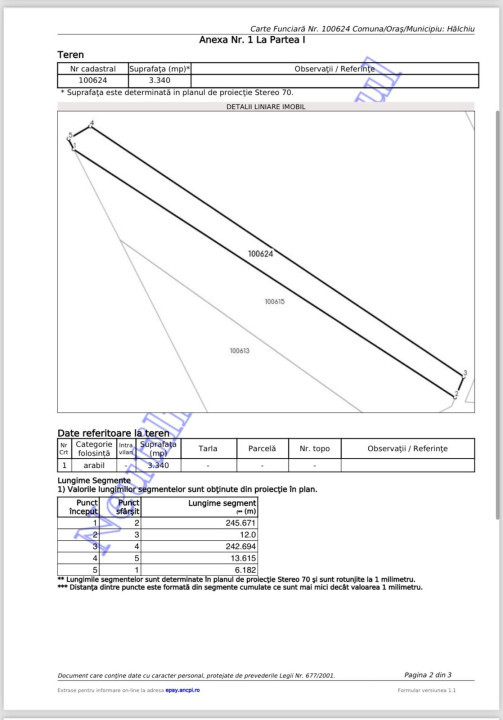  De vanzare Teren arabil, ideal pentru investiții!  Comision 0%!