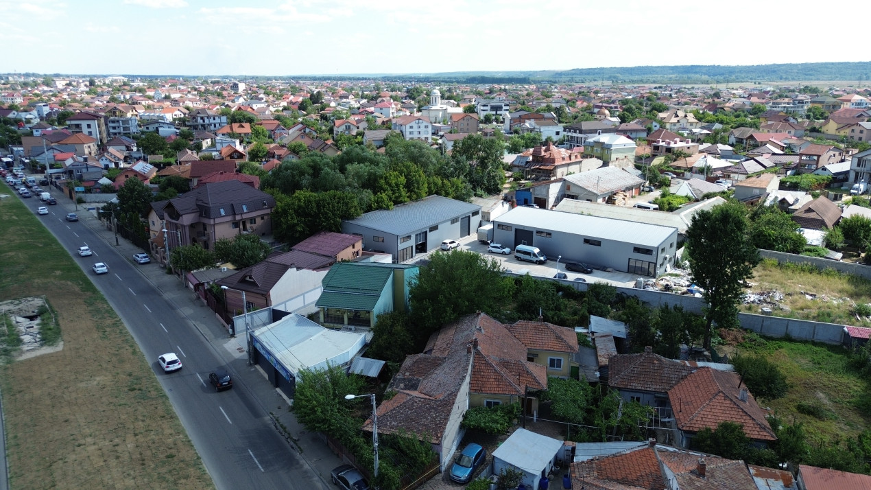 Casa parter si teren situata semicentral, str Raului, teren 1000 mp