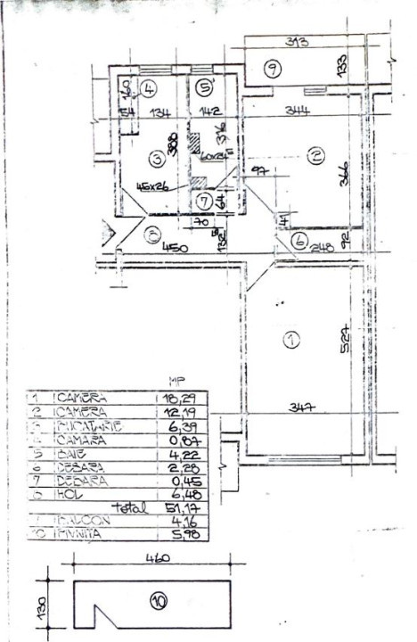 Apartament 2 camere, decomandat – 0% comision