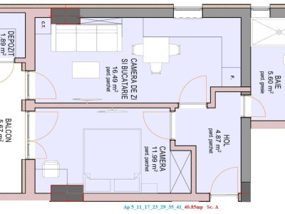 Apartament 2 camere - Nou - Decomandat - zona Doamna Stanca - La cheie