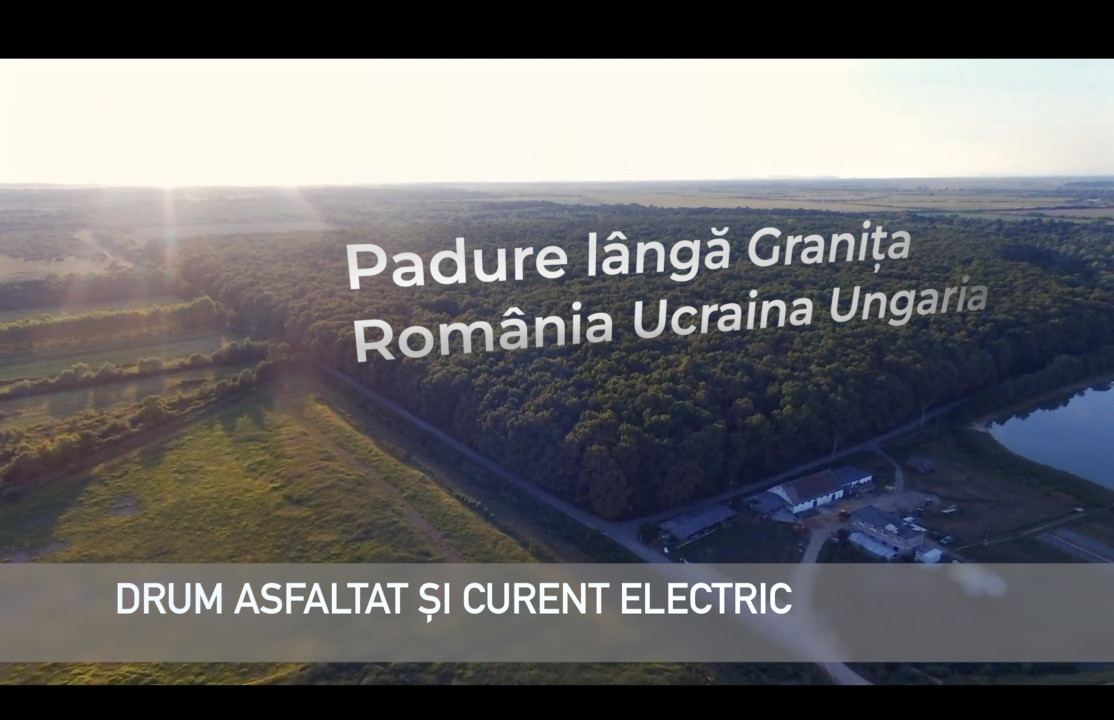 Pădure lângă Granița HU/RO/UA 90.000 mp Bercu Nou, Satu Mare 447196