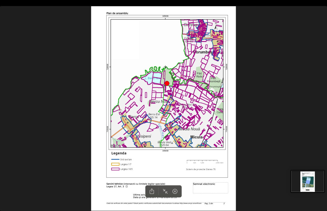 Pădure lângă Granița HU/RO/UA 90.000 mp Bercu Nou, Satu Mare 447196