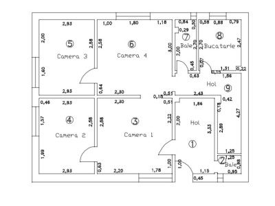 Apartament 4 camere de vânzare - zonă ultracentrală!