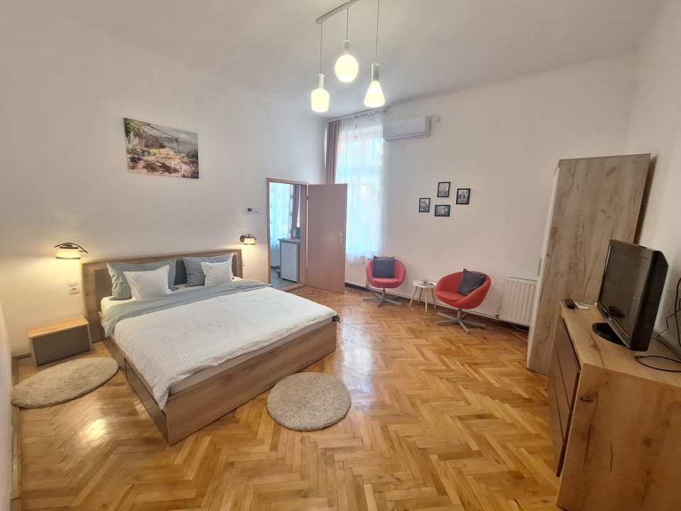 Apartament 2 camere, mobilat și utilat, zona centrală Sibiu 