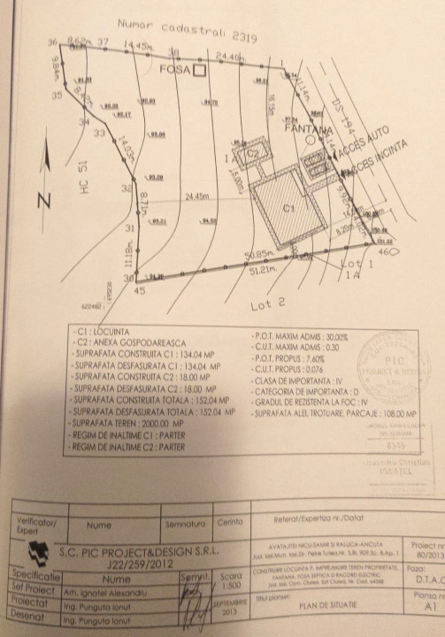 Casă nouă Demisol+Parter 165 MP + Teren 2000 MP - Ciurea