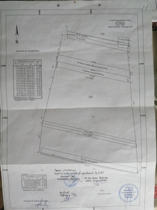 Teren spre vânzare de 6000 mp / Str. Șerban Cantacuzino