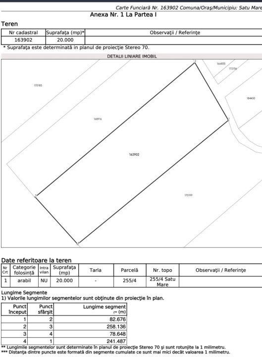 Teren Agricol 3.4 HA, Aurel Vlaicu 235, Satu Mare, 447130