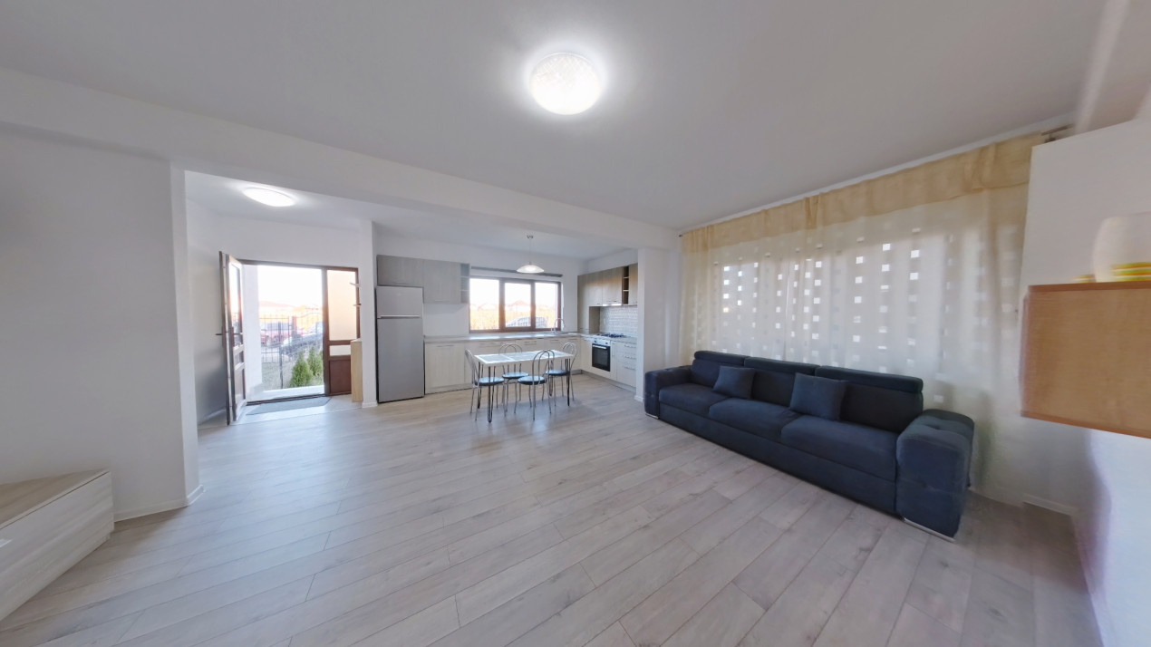 Apartament 2 camere, la casa, cu gradina proprie - Sanpetru