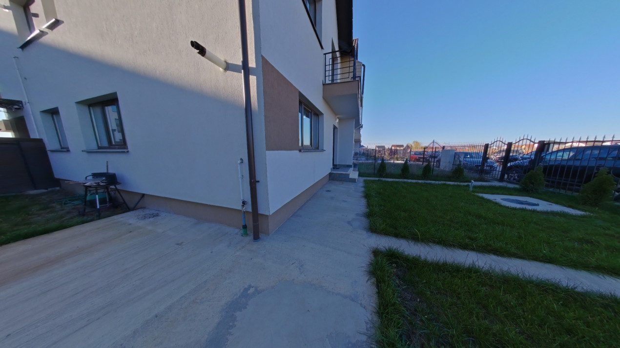 Apartament 2 camere, la casa, cu gradina proprie - Sanpetru