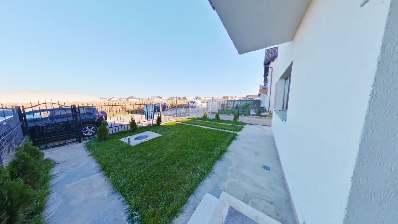 Apartament 2 camere, la casa, cu gradina proprie - Sanpetru