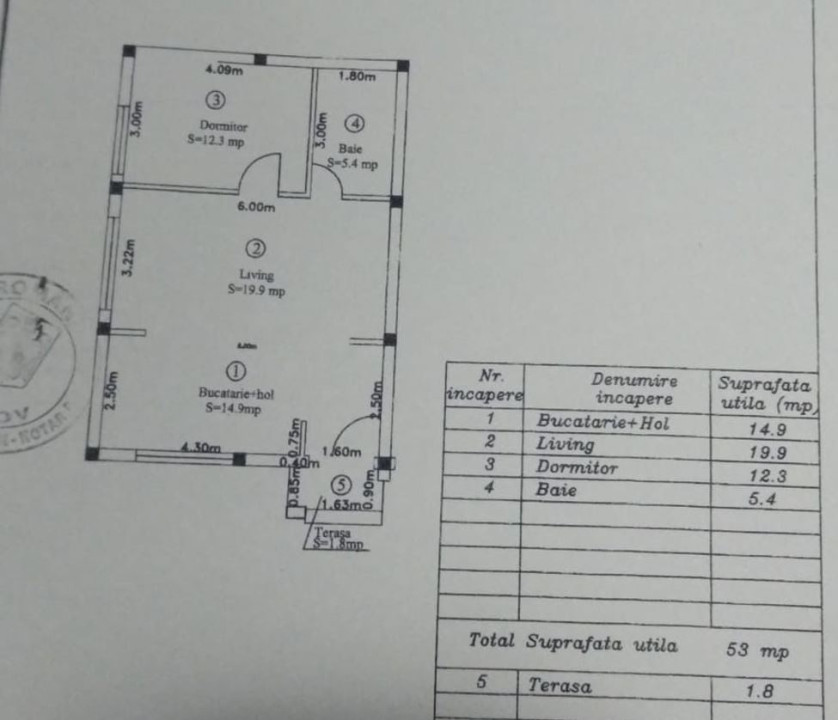 Apartament 2 camere, la casa, cu gradina proprie - Sanpetru