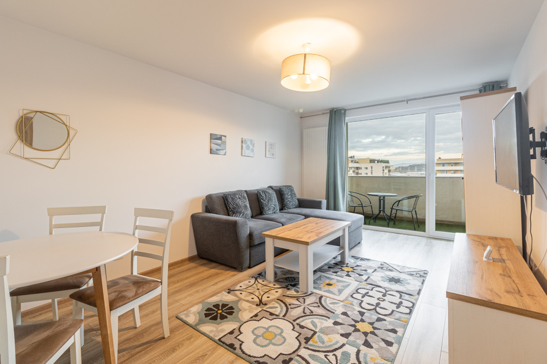 Apartament modern, 2 camere – Urban, Tractorul – 0% comision