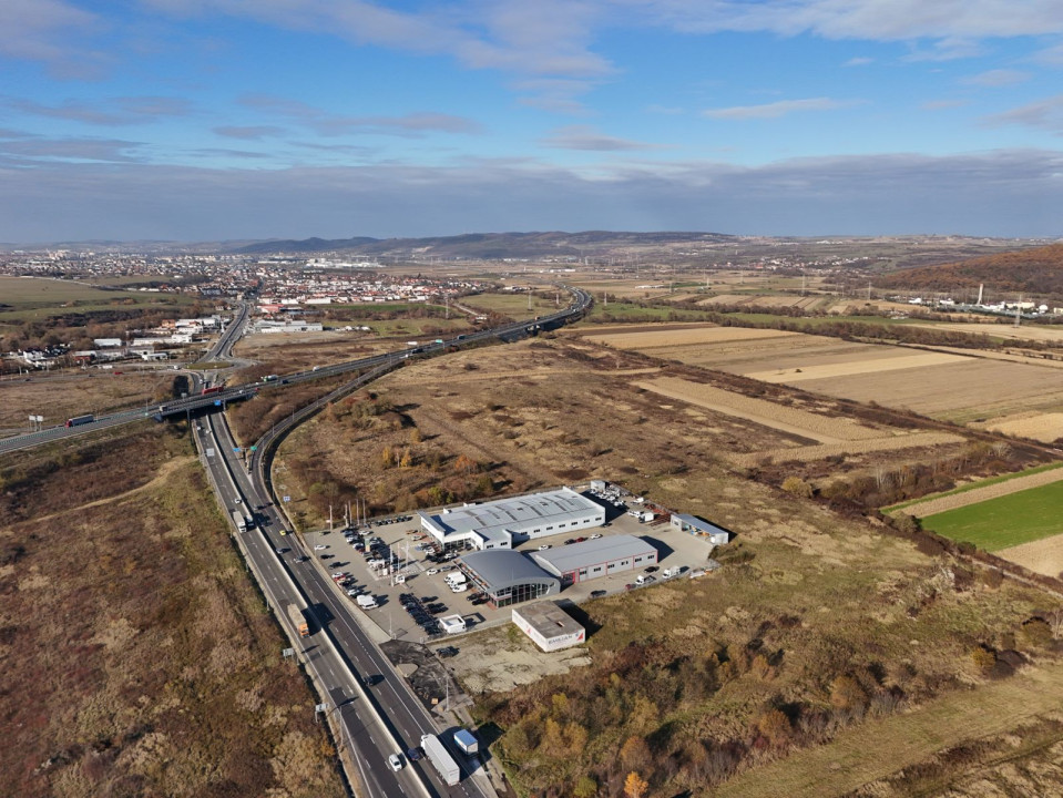 Oportunitate investitie-teren industrial 5800mp-acces DN.1/Autostrada 