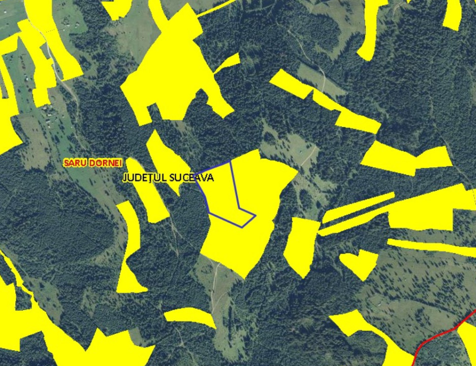 Teren Generos în Zona Montană - Șaru Dornei