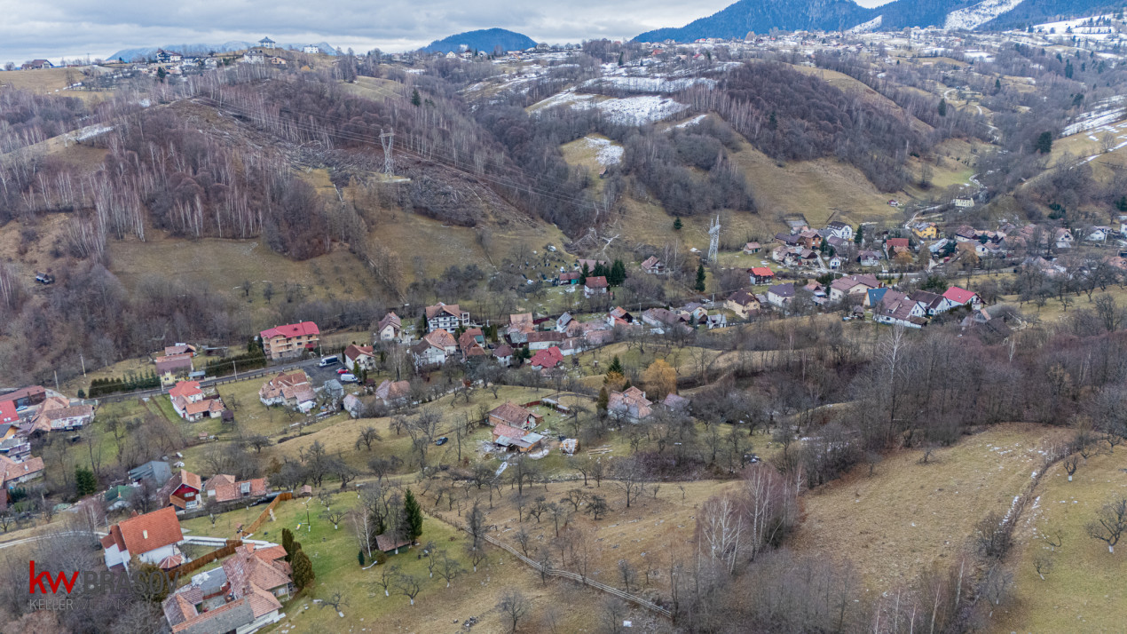 Vanzare teren intravilan 3499 mp Bran zona Valea Portii