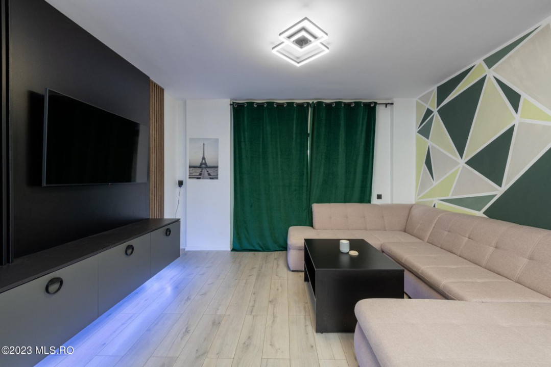 0% Comision. Apartament superb la cheie, finisat modern, in bloc Nou