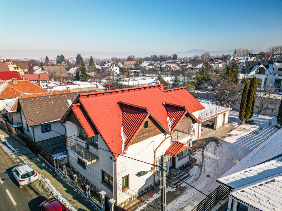 Casa individuala, vedere panoramica, Baciu-Bunloc, Brasov, COMISION 0%