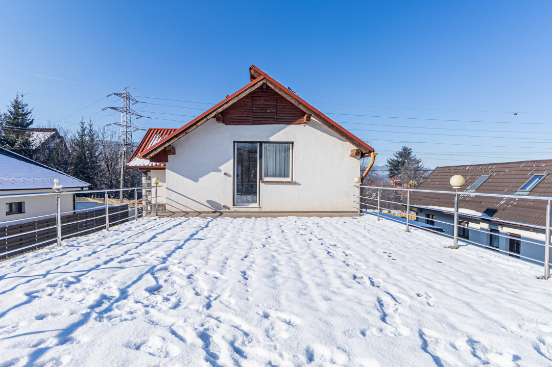 Casa individuala, vedere panoramica, Baciu-Bunloc, Brasov, COMISION 0%