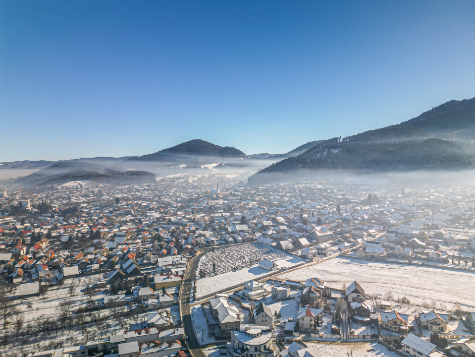 Casa individuala, vedere panoramica, Baciu-Bunloc, Brasov, COMISION 0%