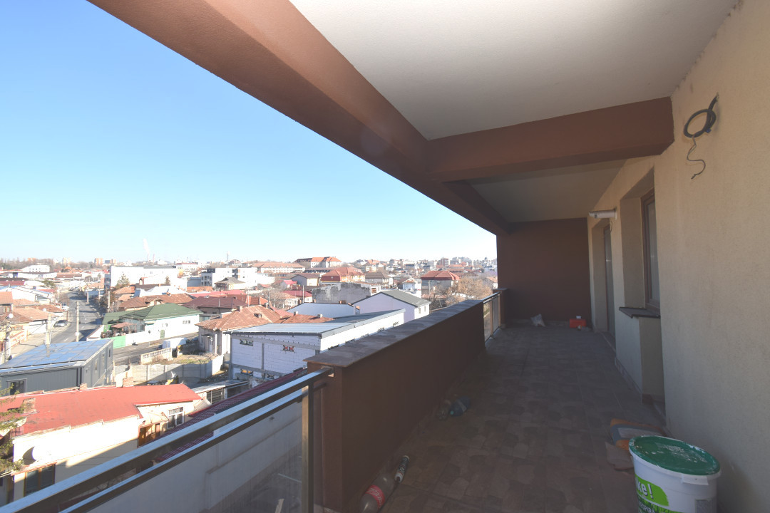 Penthouse bloc nou, lift, terasa, central, priveliste panoramica, terasa 105.5mp