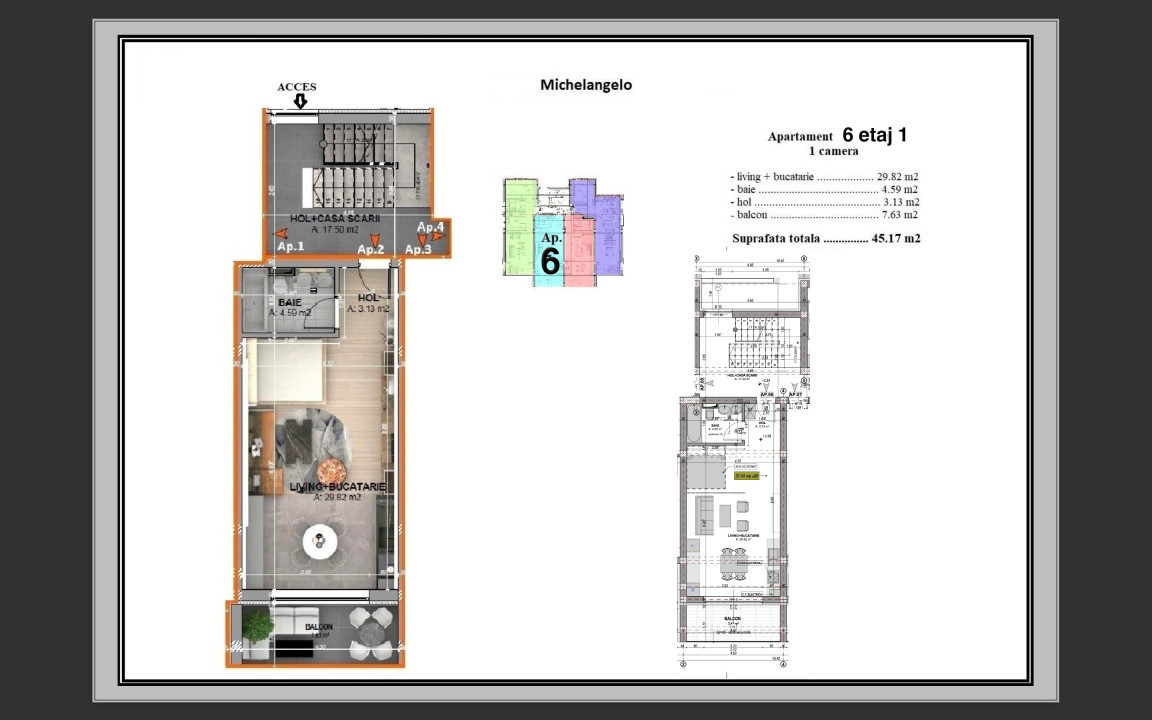 Apartament cu 1 Cameră et.1 - Vila cu design modern în Cristian-Sibiu