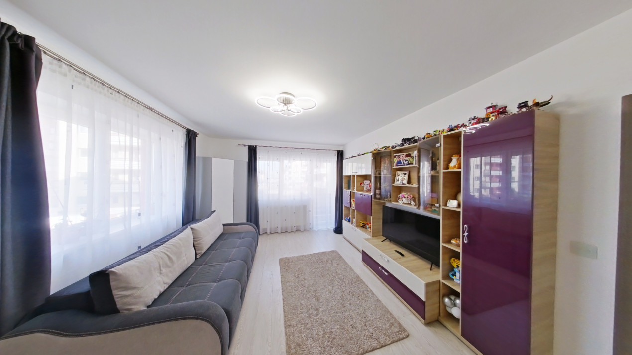 Apartament 2 camere, 63 mp + terasă, etaj 1 – Sânpetru