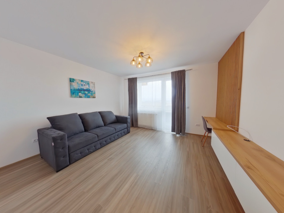 Inchiriere apartament 2 camere modern, complet mobilat și utilat în Tractorul