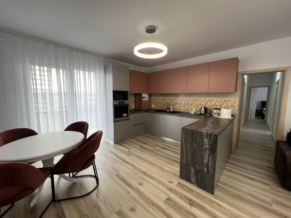 Penthouse 4 camere - Terasă 80 mp - Mobilat și utilat - Turnișor