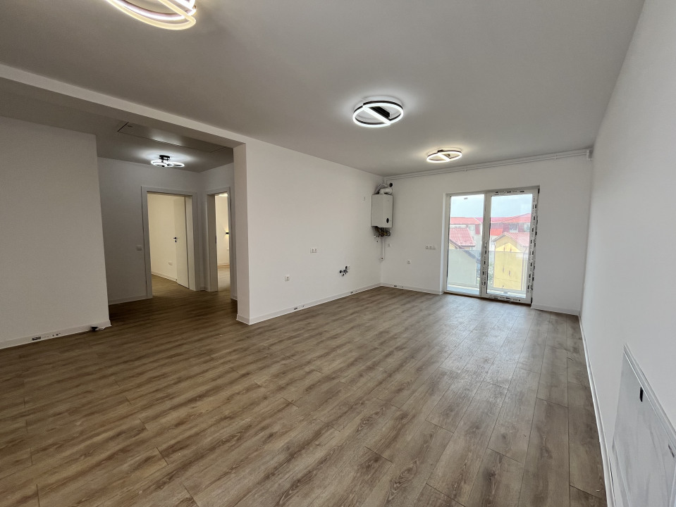 Apartament 3 camere - Bloc nou - Intabulat - Încălzire în pardoseală