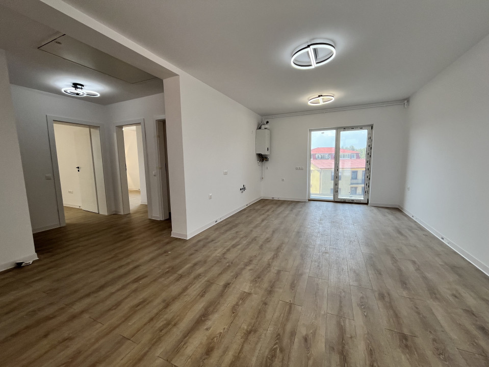 Apartament 3 camere - Bloc nou - Intabulat - Încălzire în pardoseală