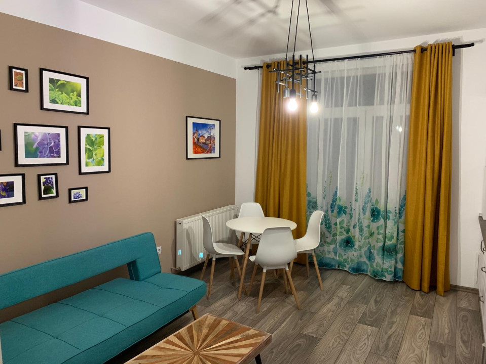 Apartament de închiriat 2 camere - modern cu grădină