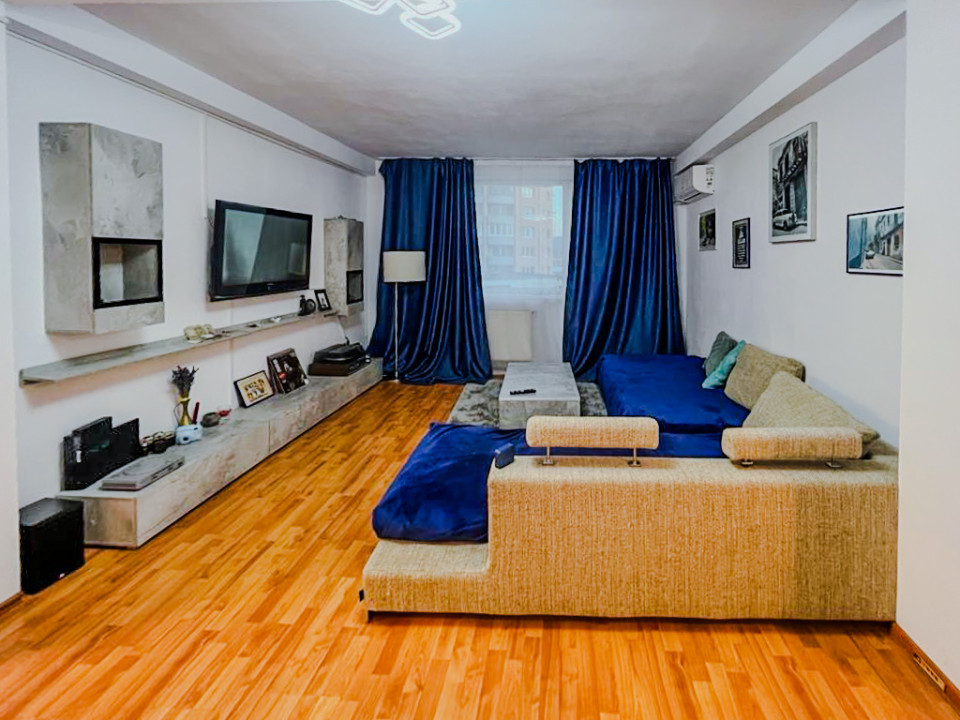 Apartament cu doua camere de 63 mp, situat pe  strada Henri Barbusse din Marasti