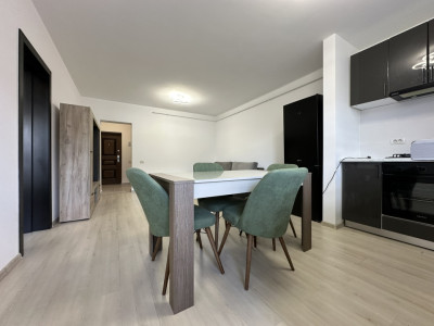 Apartament tip studio, mobilat, loc de parcare, bloc nou