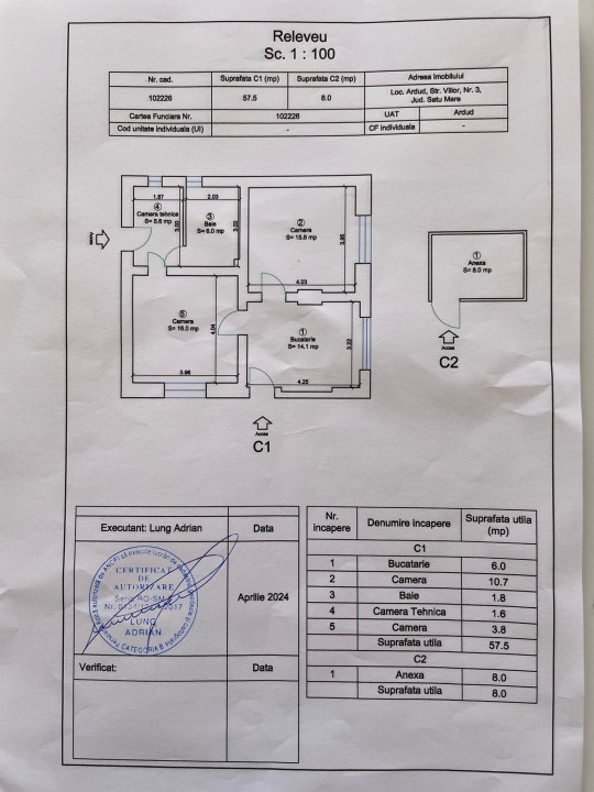 Casa individuala strada Viilor 3, Ardud, Jud. Satu Mare